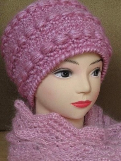 Шапка крючком