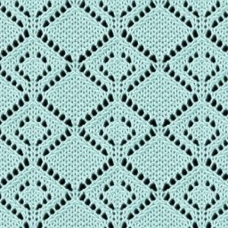 Ромбов много не бывает! Стильный узор для мастериц, вяжущих спицами