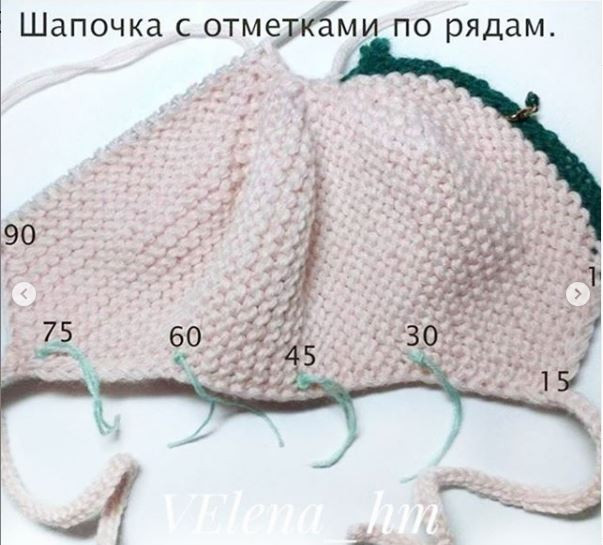 Шапка с ушками для ребенка Шапка с ушками для ребенка