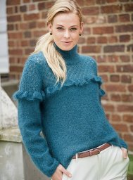 Женский свитер спицами