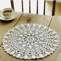 Ажурная салфеточка крючком