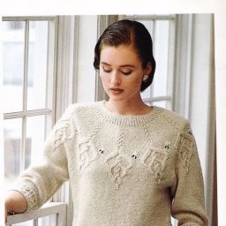 Джемпер спицами