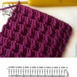 Коллекция симпатичных узоров крючком