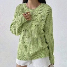 Красивый джемпер спицами