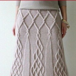 Вяжем юбку спицами