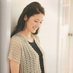 Ажурный жакетик крючком