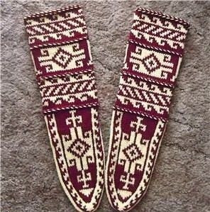 Турецкие джурабы - особенности вязания