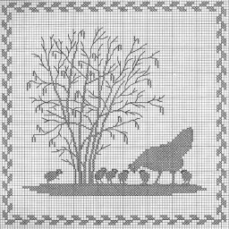 Красивые схемы для любителей жаккарда (или вышивки - тоже подойдут)