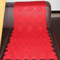 Красивый палантин спицами