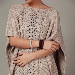 Симпатичный узор спицами