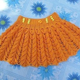 Солнечная юбочка для девочки