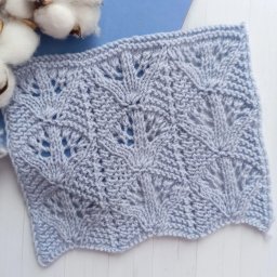 Узор в копилку любителей вязать спицами