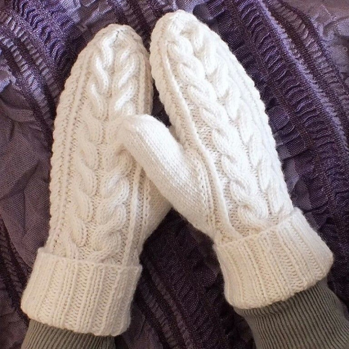 Вяжем варежки