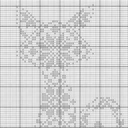 Простые узоры для филейного вязания