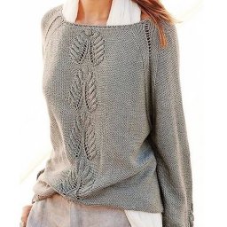 Узор для джемпера спицами