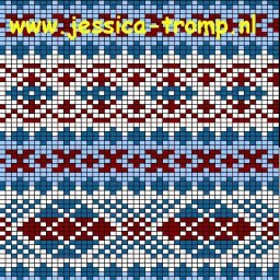 Жаккарды от Jessica Tromp - готовые цветные панели