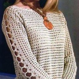 Женская туника крючком