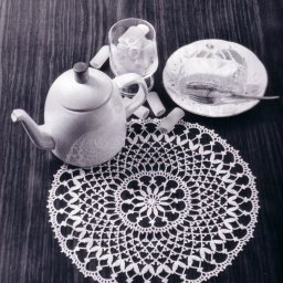 Ажурная салфетка крючком