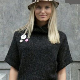 Классический пуловер спицами