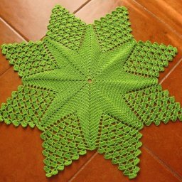 Коврик в виде звезды!