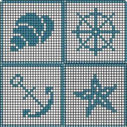 Милые жаккардовые узоры для детей