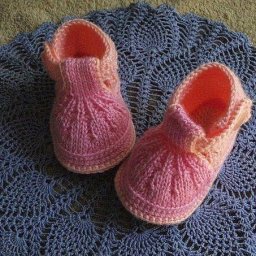 Пинетки спицами