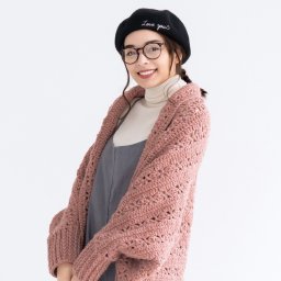 Уютный кардиган крючком