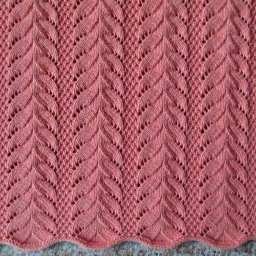 Эффектный узор для любительниц вязания спиц