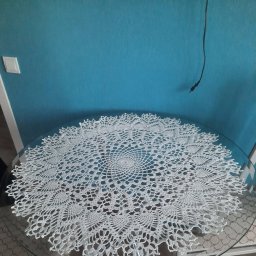 Скатерть-салфетка "Снежинка"