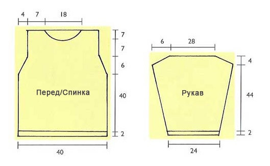 Женский свитер спицами с фактурным узором Женский свитер спицами с фактурным узором