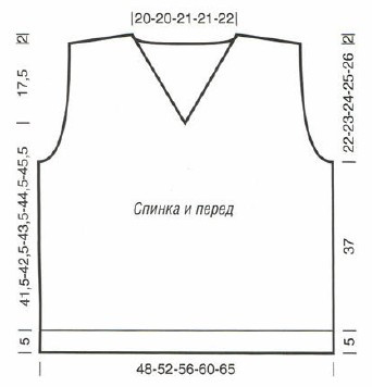 Мужская безрукавка норвежским жаккардом