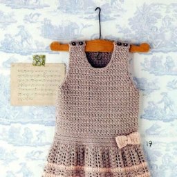 Детский сарафанчик крючком