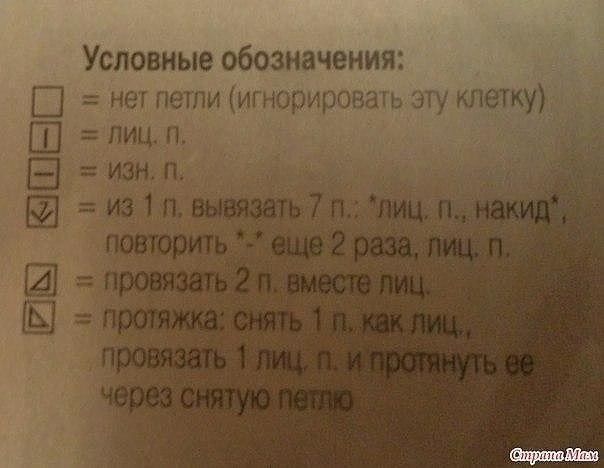 Красивый узор спицами Красивый узор спицами