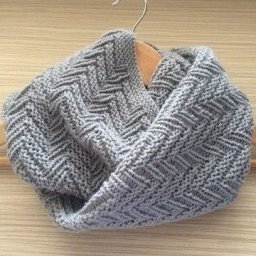 Мужской снуд спицами