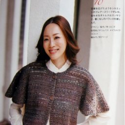 Необычный жакет крючком