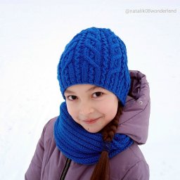 Описание вязания шапочки "Conversion"