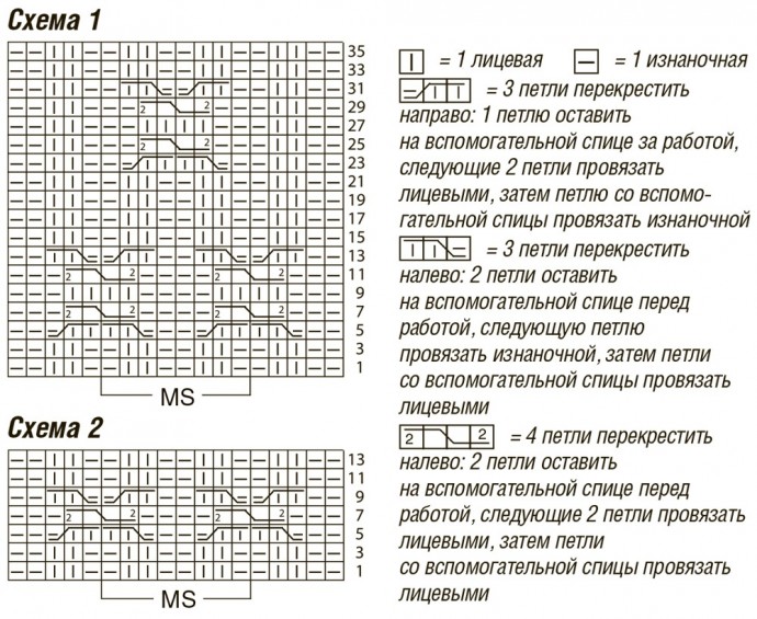 Вяжем чехлы на стулья