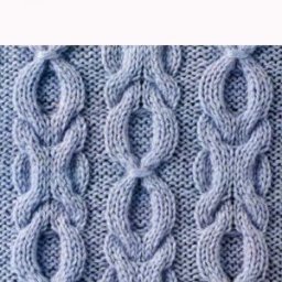 Красивый узор спицами