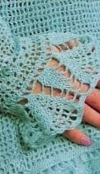 Ажурная двойка крючком Ажурная двойка крючком
