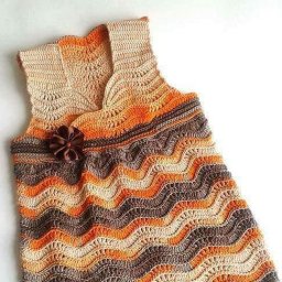 Узор для платья крчком