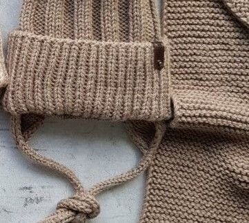 Описание красивого зимнего комплекта