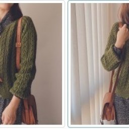 Красивый кардиган мимоза, вяжем спицами