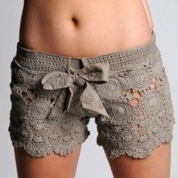 Ажурные летние шортики