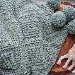 Красивый мотив для пледа