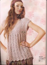 Красивый топ спицами