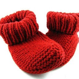 Удобные носочки-тапочки спицами