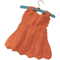 Сарафан для девочки с ажурным узором