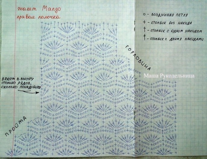 Нежный жакет персикового цвета, вяжем крючком Нежный жакет персикового цвета, вяжем крючком