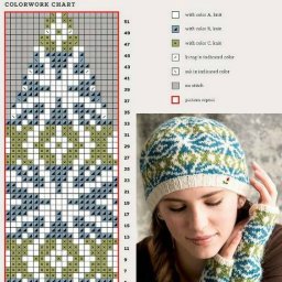 Роскошный зимний жаккард