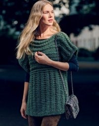 Туника с поперечной кокеткой.